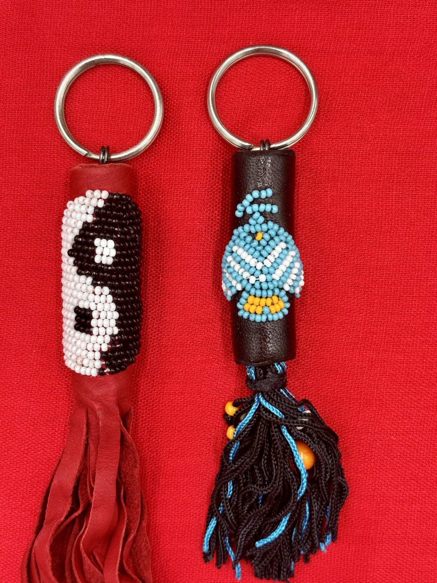 Wholesale pack of 5 Native style Keyrings