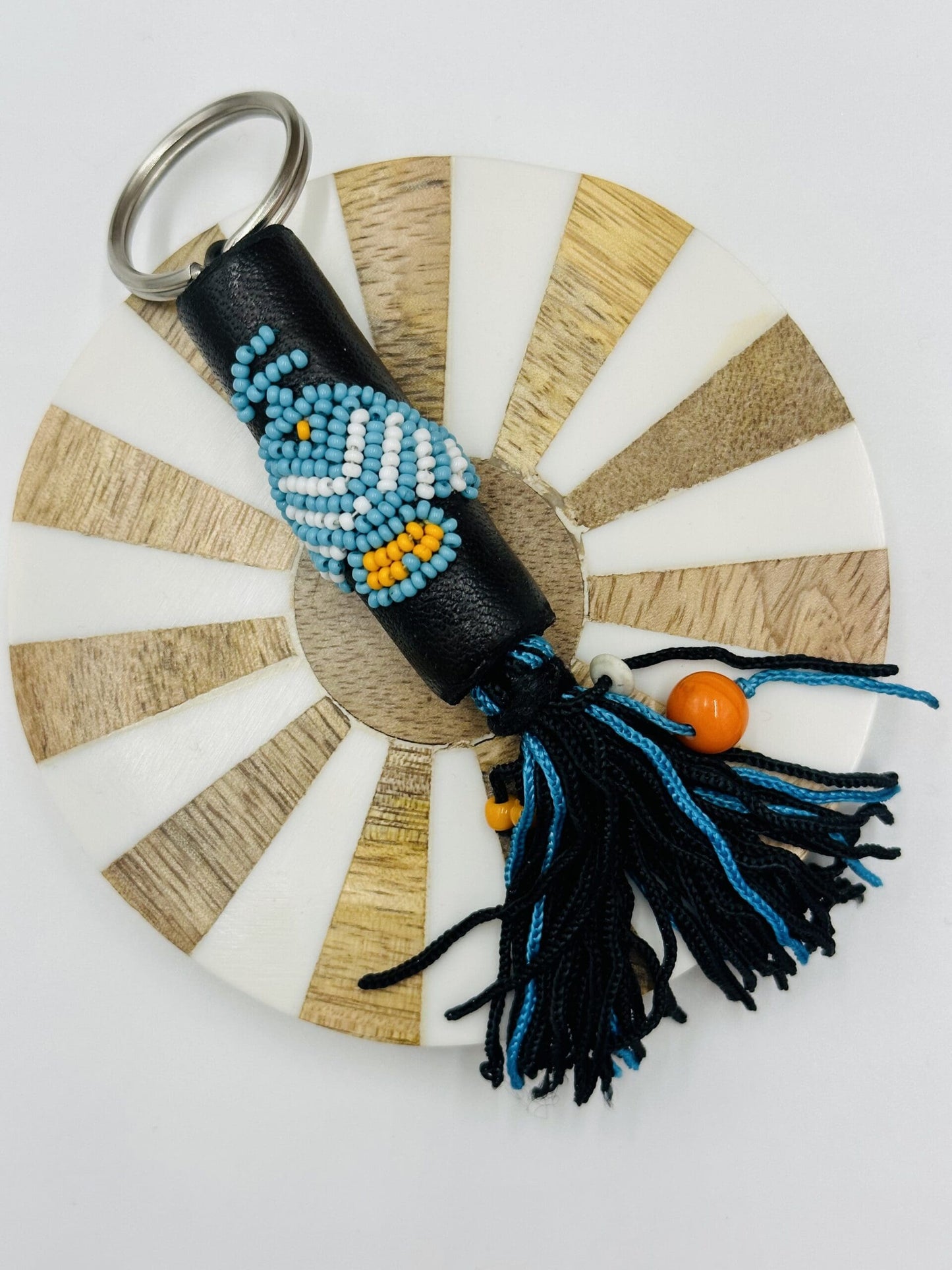 Wholesale pack of 5 Native style Keyrings