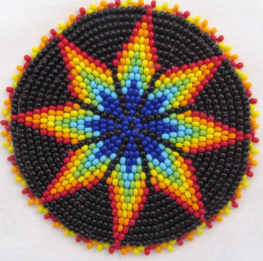 Beaded Rosette 2-1/2 Inch