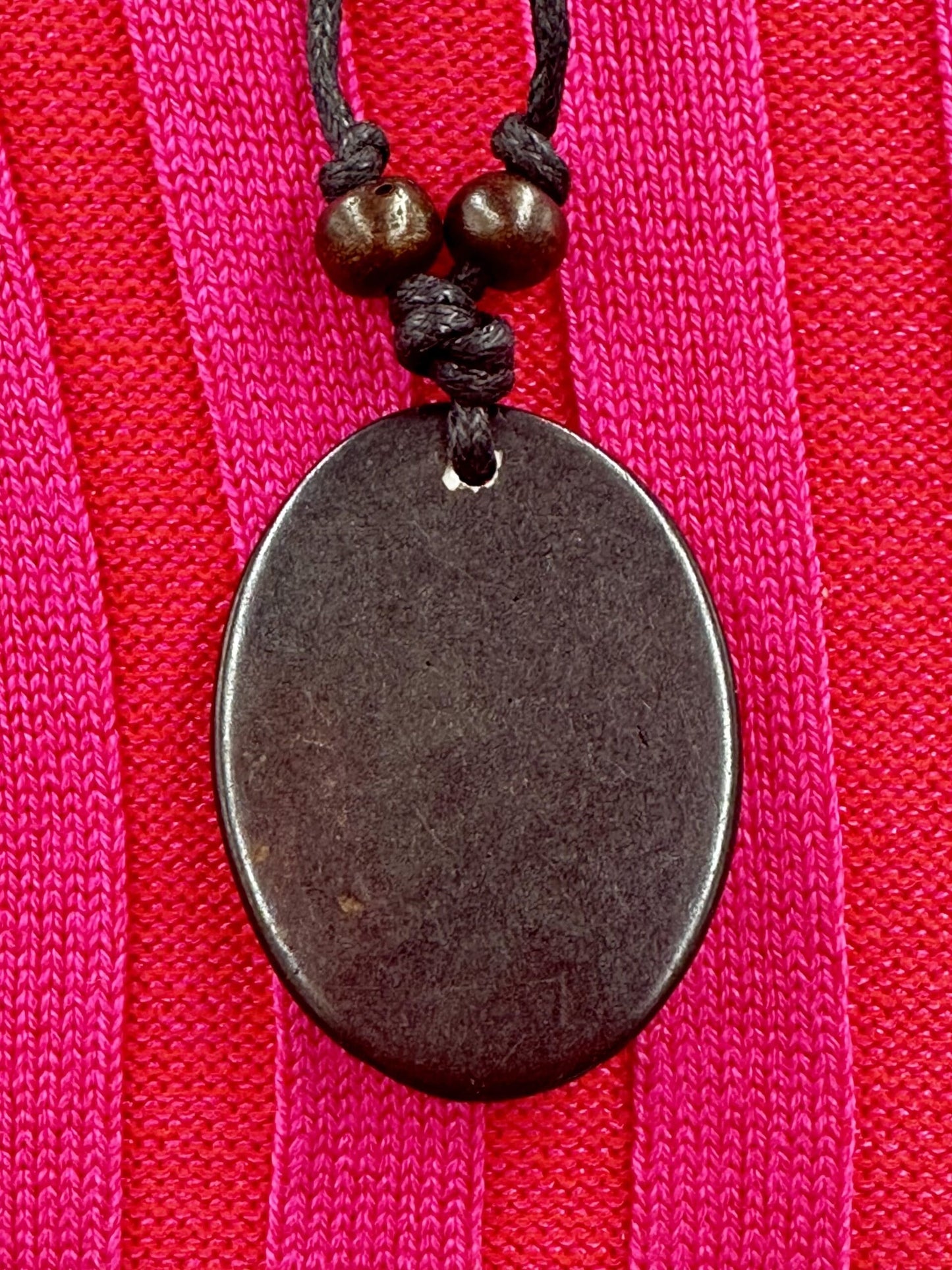 Handmade Tibetan Adjustable Om/Eyes of The Buddha Necklace