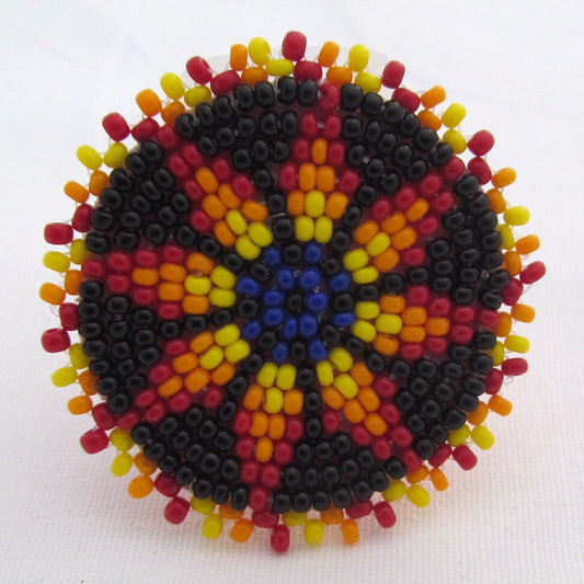 Beaded Rosette 1-1/2 Inch