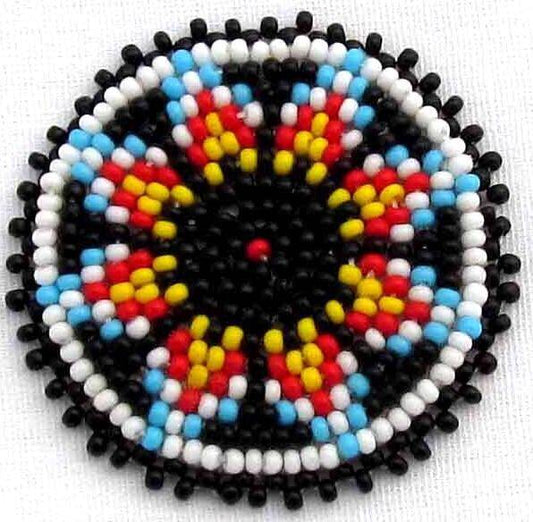 Beaded Rosette 1-1/2 Inch