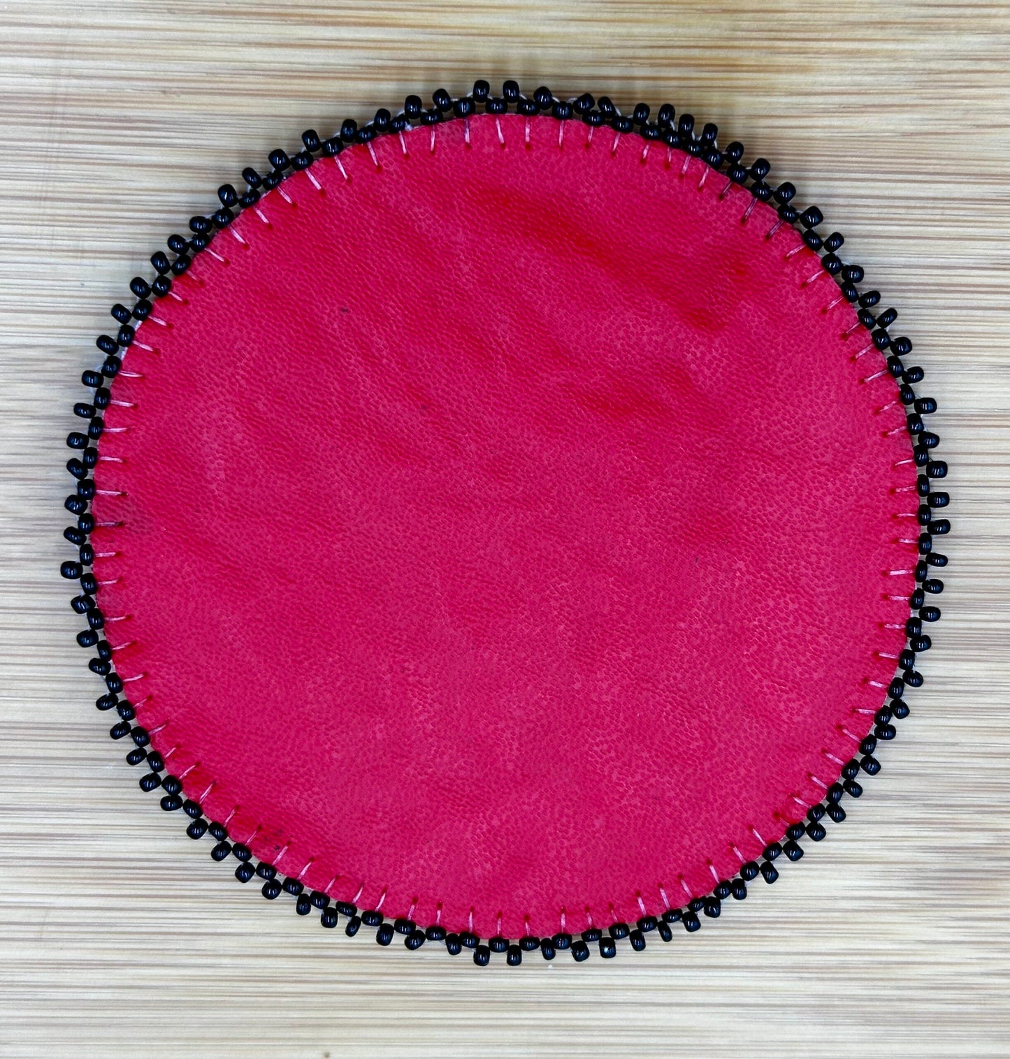 Handmade beaded multicolor Eagle 3 inch rosette/applique