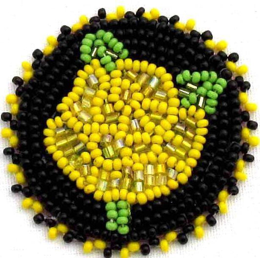 Beaded Rosette 1-1/2 Inch