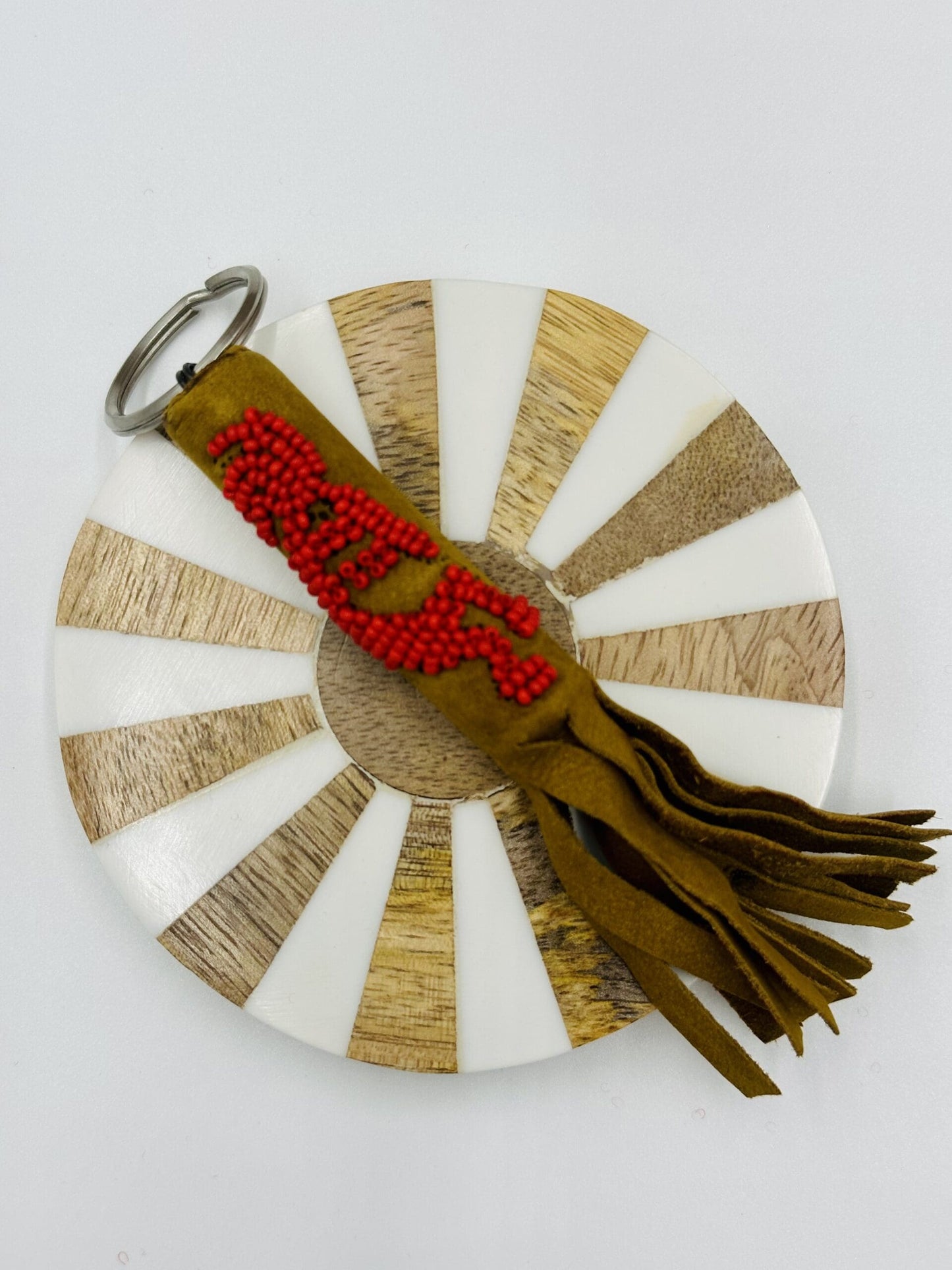 Wholesale pack of 5 Native style Keyrings