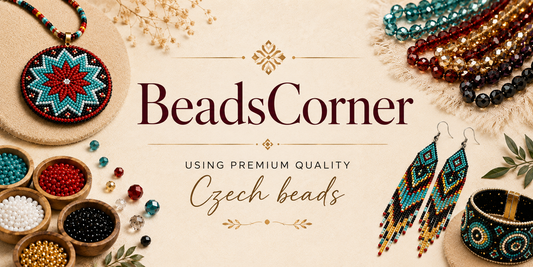 Handmade pink seed bead cuff bracelet showing the detail and texture of Czech seed beads