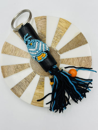 Wholesale pack of 5 Native style Keyrings