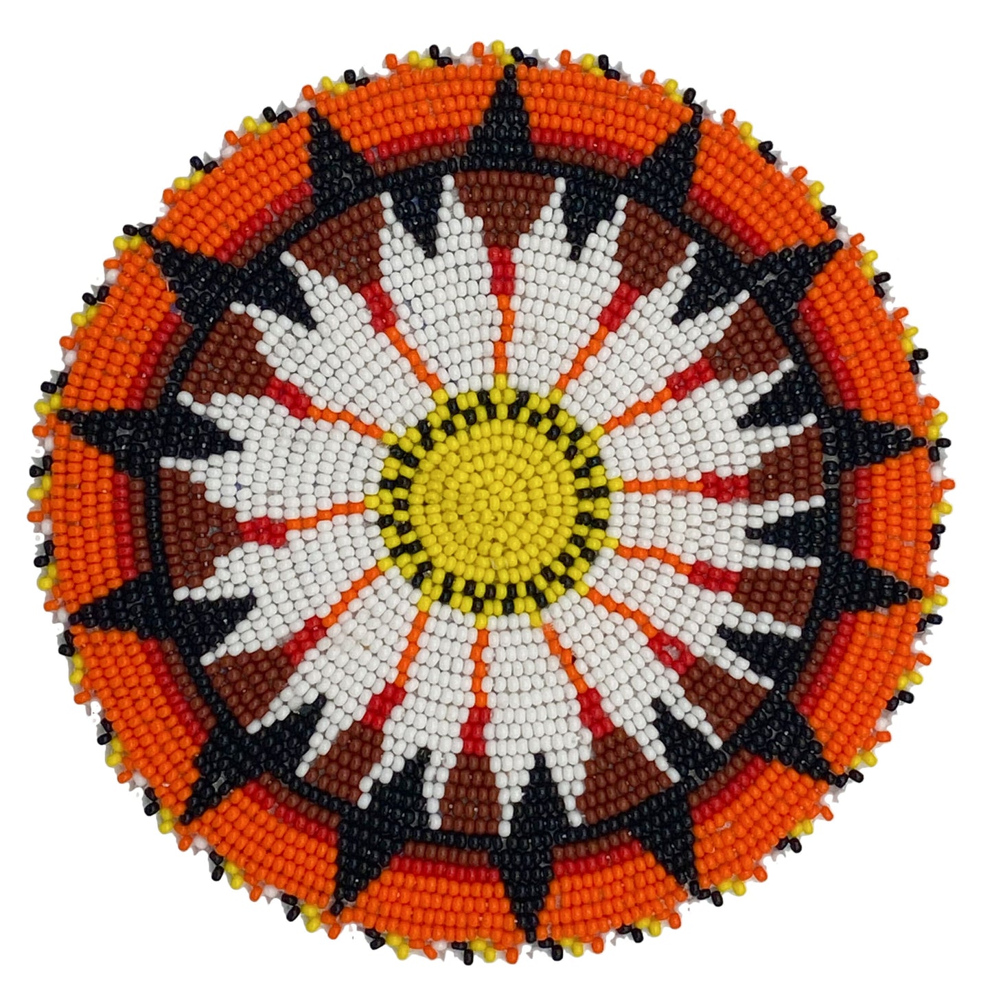 Beaded Rosette 5 Inch