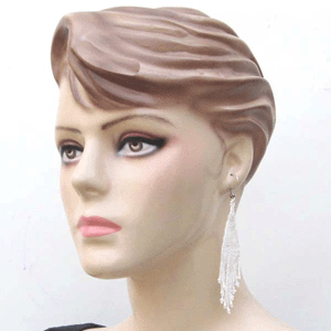 Handmade Beaded White Seed Bead Big Earrings