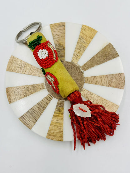 Wholesale pack of 5 Native style Keyrings