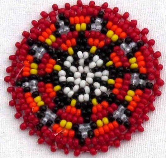 Beaded Rosette 1-1/2 Inch