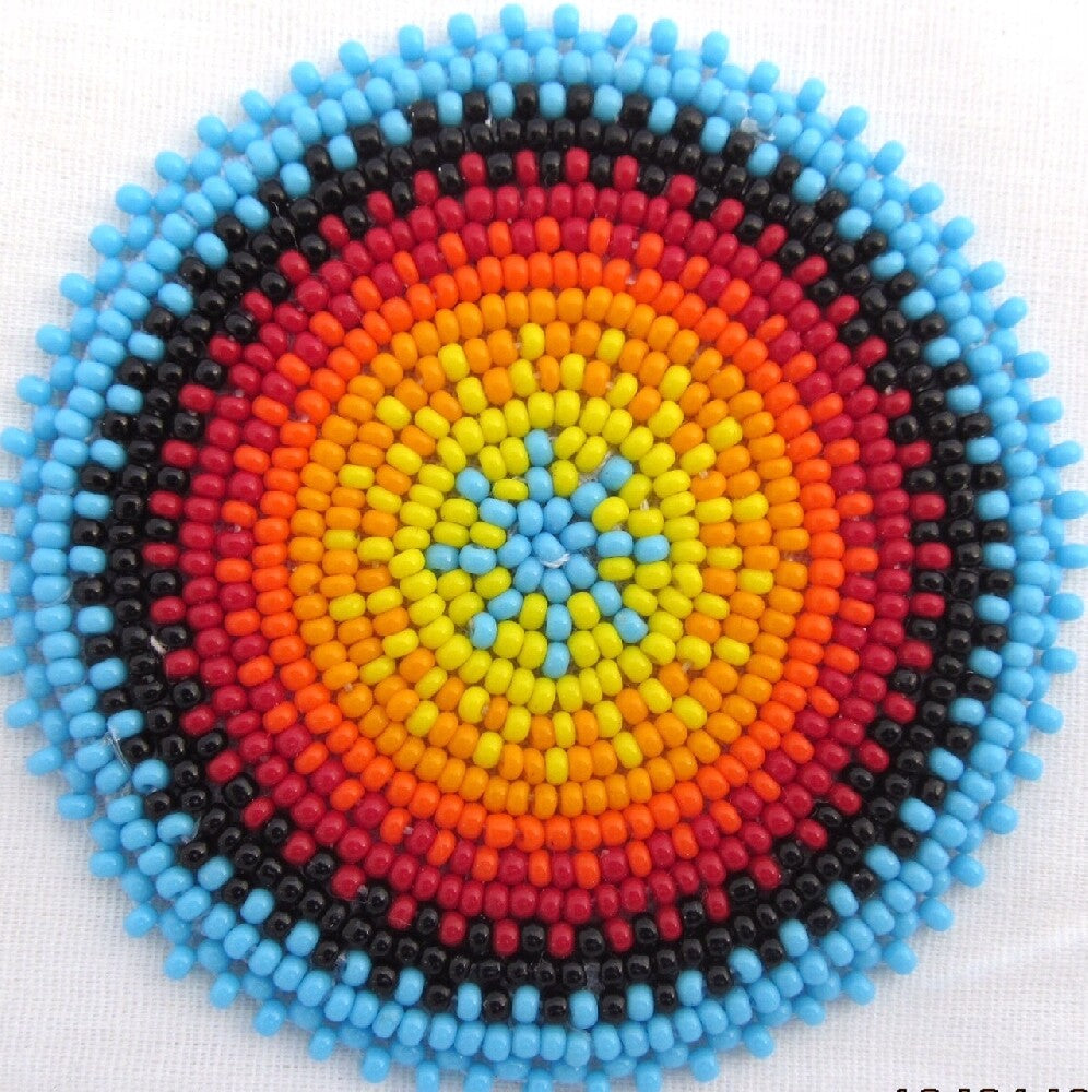 Beaded Rosette 2-1/2 Inch