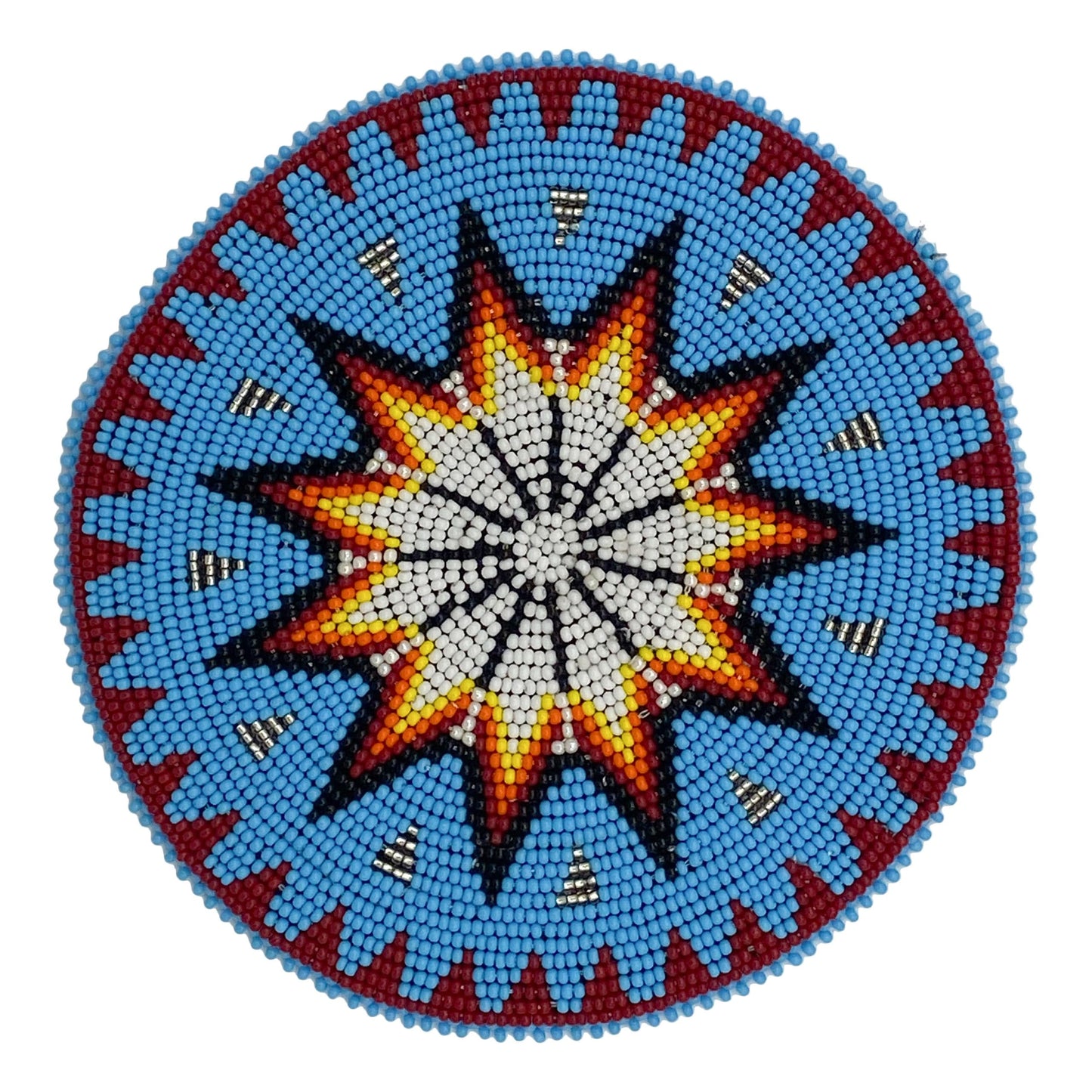 Beaded Rosette 5 Inch