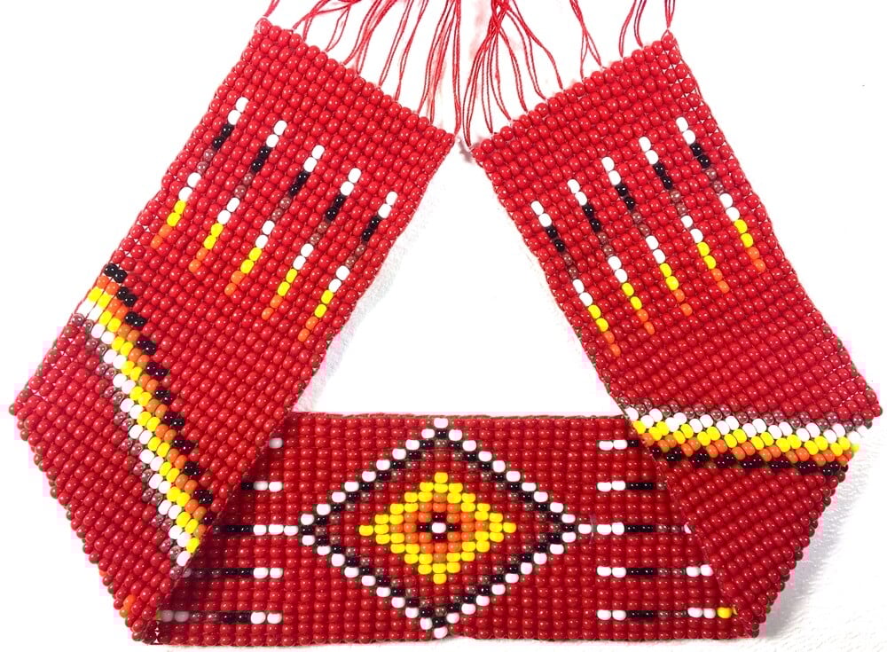 1-1/4 X 10 Inch Beaded Strip For Crafts