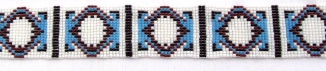 1-1/4 X 10 Inch Beaded Strip For Crafts