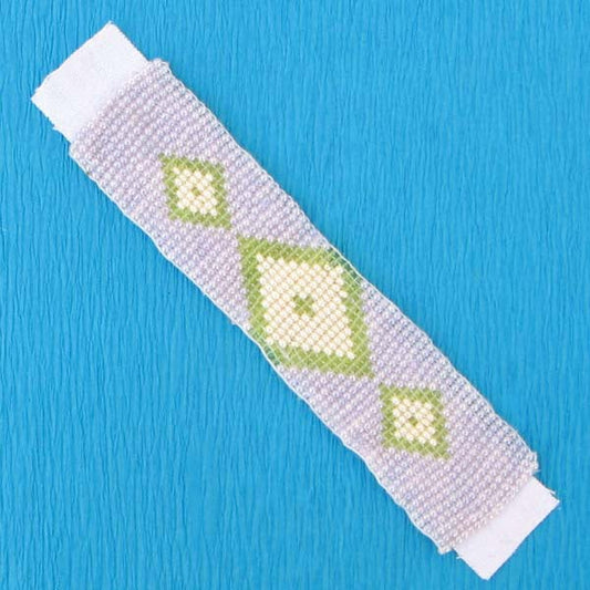 Seed Beads Beaded Strip 5X1 Inch