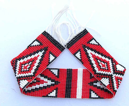 1-1/4 X 10 Inch Beaded Strip For Crafts