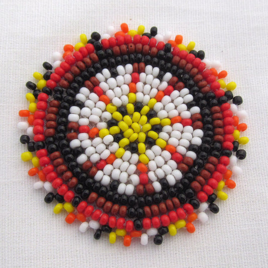 Beaded Rosette 1-1/2 Inch